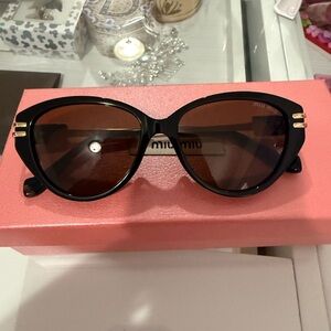Miu Miu Black Cat Sunglasses
